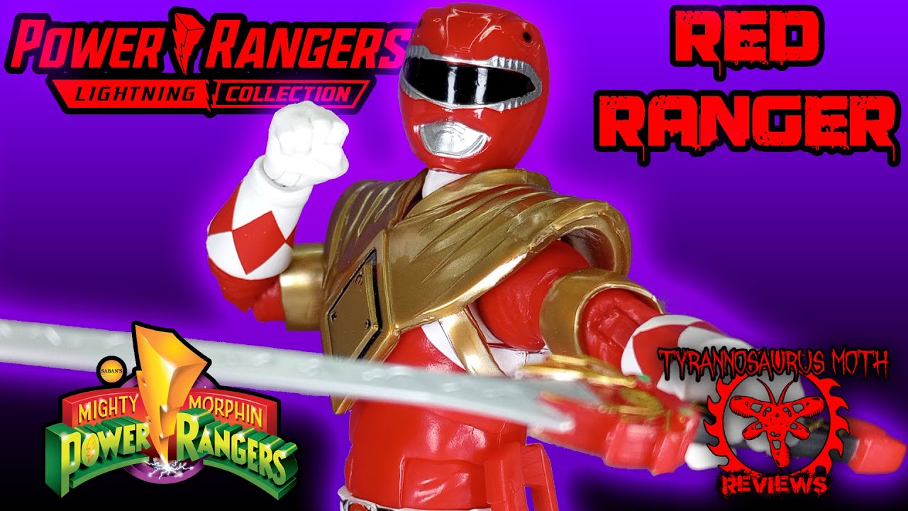 Power Rangers Lightning Collection Remastered Mighty Morphin Red Ranger ...