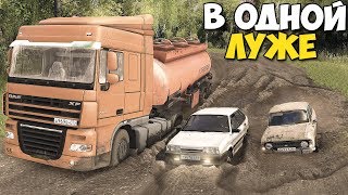 ТАЗЫ Против ФУРЫ НА БЕЗДОРОЖЬЕ - SpinTires