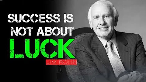 Success Is Not About Luck | Success Is About Patterns Jim Rohn Motivation | English Motivation Video