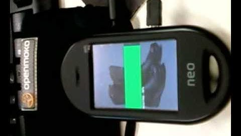 Openmoko Neo Freerunner, Loading...