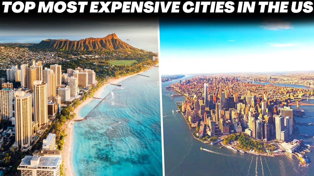 These Are The Top 10 Most Expensive Cities In The US - YouTube