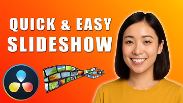 Eenvoudig diavoorstellingseffect in DaVinci Resolve | Geen fusie nodig!