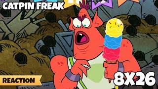 Teen Titans GO! | S08E26 | Catpin Freak | REACTION