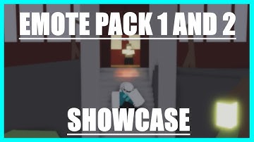 Emote Packs 1 and 2 | Showcase | A Bizarre Day