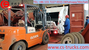 ISUZU garbage trucks manufacturer supply