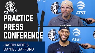 Jason Kidd & Daniel Gafford | Practice Press Conference | 05/06/24