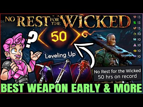 No Rest for the Wicked - How to Get POWERFUL Early - Best Start Guide - Combat Tips, Gear & More!