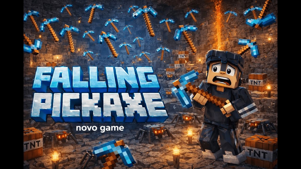 FALLING PICKAXE MINECRAFT CHAT CONTROL 