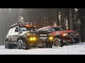 SNOW CHALLENGE / WRANGLER - LAND CRUISER - DISCOVERY