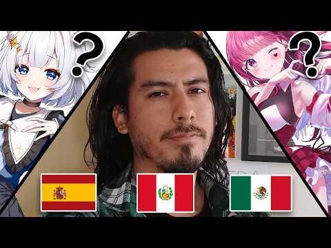 Japanese VTuber guesses Hispanic nationalities