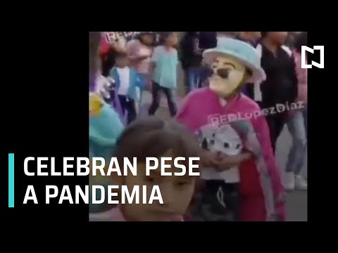 Celebran carnaval en Puebla a pesar de pandemia - Expreso de la Mañana