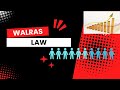 WALRAS LAW :STATEMENT  AND PROOF
