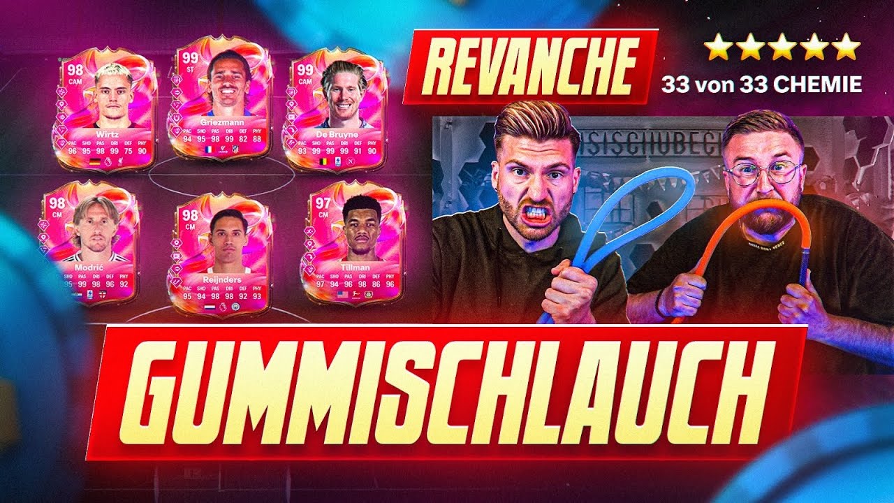 Das IST ZU VIEEEELLL 🤬😳 GUMMISCHLAUCH Blind Draft Battle ESKALIERT (etwas) 😱 EA FC 25