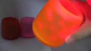 Alisveriscagidan Üfleyince Yanıp Sönen Elektronik Mum