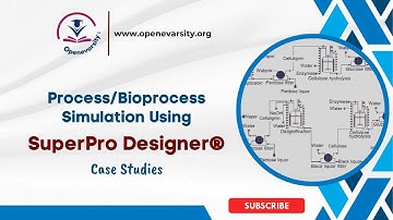 4. Modeling of citric acid production using SuperPro Designer®: Part-2 (Fermentation Section)