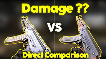 Ak117 VS Ak47 Direct comparison cod mobile #cod #warzone #mw #warzonemobile
