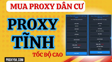 Mua Proxy Tĩnh Và Cách Sử Dụng Proxy Để Bảo Vệ Danh Tính