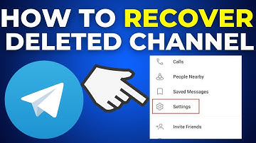 How To Recover Deleted Channel In Telegram (2025)
