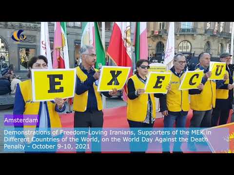 Demonstrations of Freedom Loving Iranians, Supporters of the MEK in European Cities-Oct. 9-10, 2021