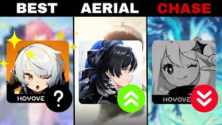 Which Gacha had the best AERIAL CHASE SEQUENCES