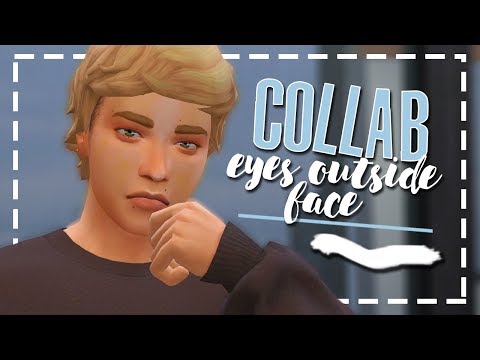 Видео: TS4 | CAS | Eyes outside face | Коллаборация | Симс 4