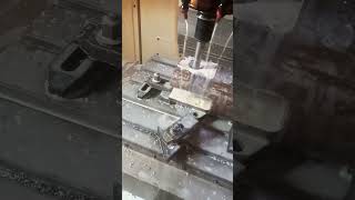 making hole#vmc machine#cad cam software#engineering#shortvideo #shortfeed