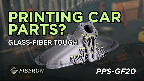 High-Performance 3D Printing: Fiberon™ PPS-GF20 for Electronics, Automotive & More