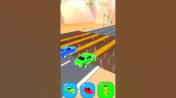 Shape Shifting Game Transformation | Ultimate Morphing Challenge in Animation Gameplay!"#Shorts