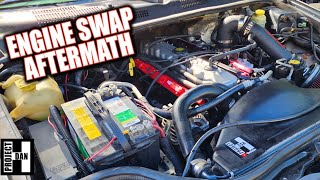 JEEP GRAND CHEROKEE ENGINE SWAP AFTERMATH  WHY DID THE OLD 4.0 BLOW UP?