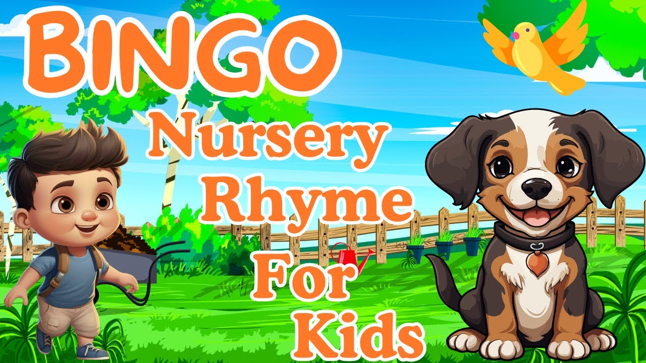 B I N G O Bingo - Nursery Rhyme for Kids - YouTube