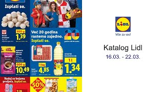 Katalog Lidl 16.03. - 22.03.