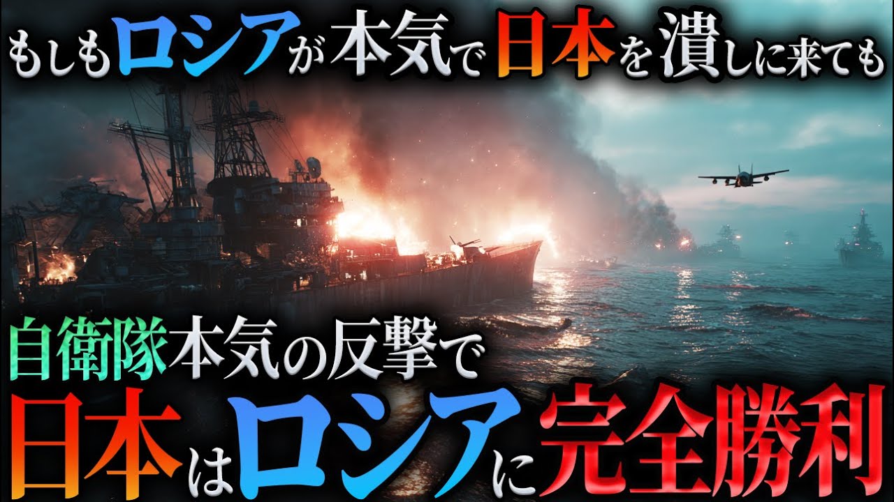 【北海道侵略の最終決戦】もしもロシアが日本を本気で攻めてきたら。日本の本気が想定以上すぎてロシア完全終了w【AIシミュレーション】