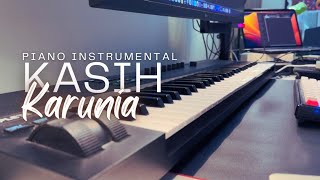 Kasih Karunia - GMS Live x Melitha Sidabutar | Piano Instrumental (with Lyrics)