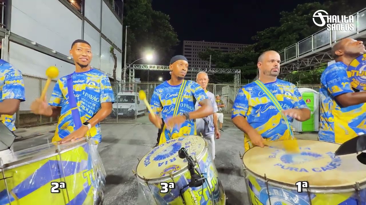 Surdos de Marcação - Unidos da Tijuca 2026.