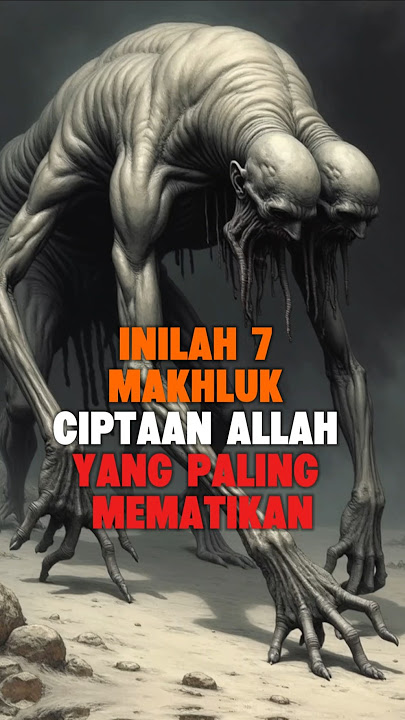 Inilah 7 mahluk ciptaan Allah yang paling mematikan | Tau islam #kisahnyataislami #islamicfigure