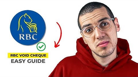 How To Print Void Cheques On RBC Online Banking(2025)