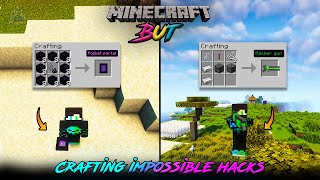 WE CAN CRAFT IMPOSSIBLE TikTok HACKS 😎 | Minecraft in Telugu | Maddy Telugu Gamer