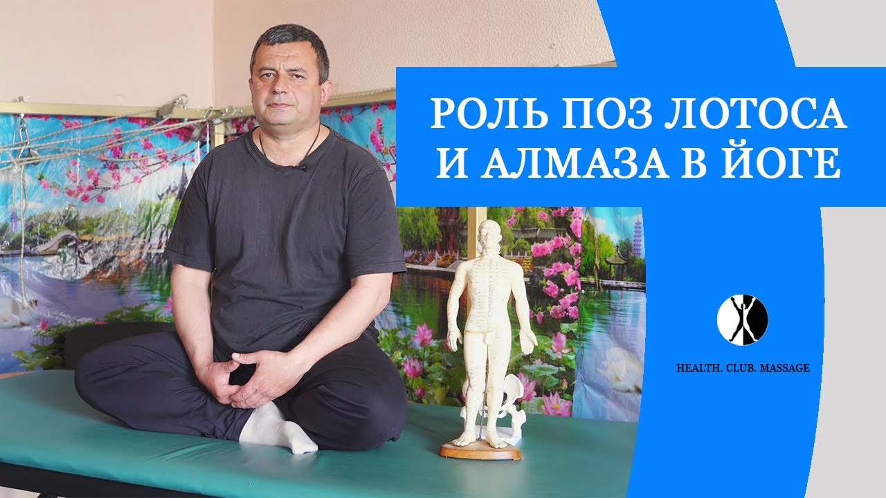 Роль поз лотоса и алмаза в йоге. Йога для начинающих. - YouTube