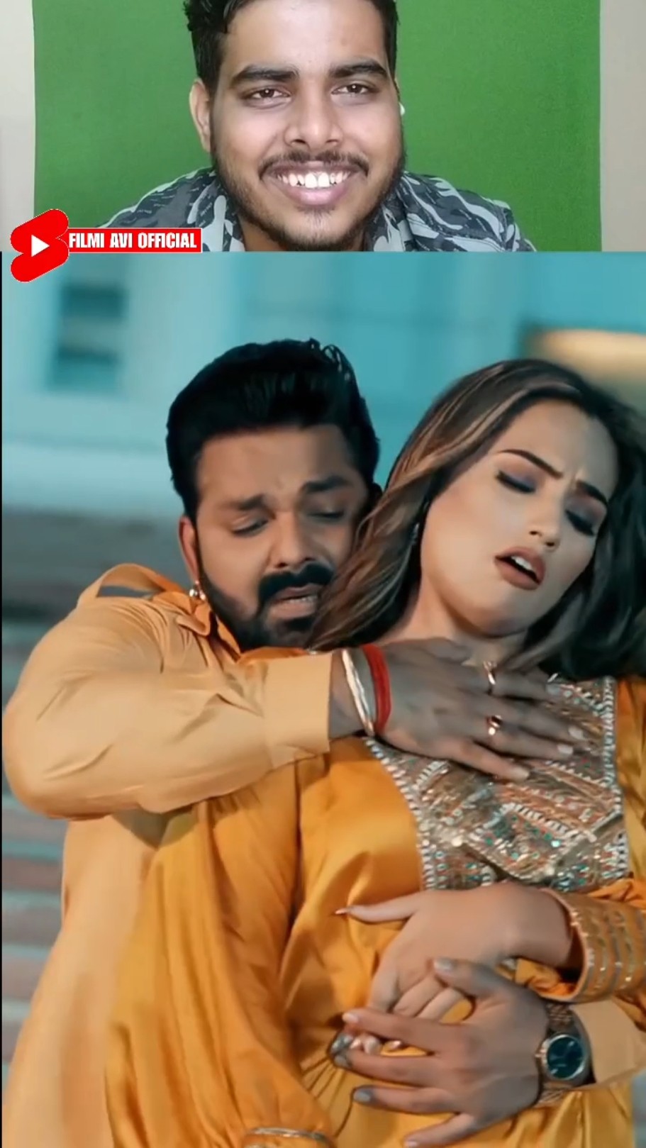 Pawan Singh \u0026 Queen Shalini Dance Reaction Video | Kala Odhani Bhojpuri Song 2025 | #shorts #remix