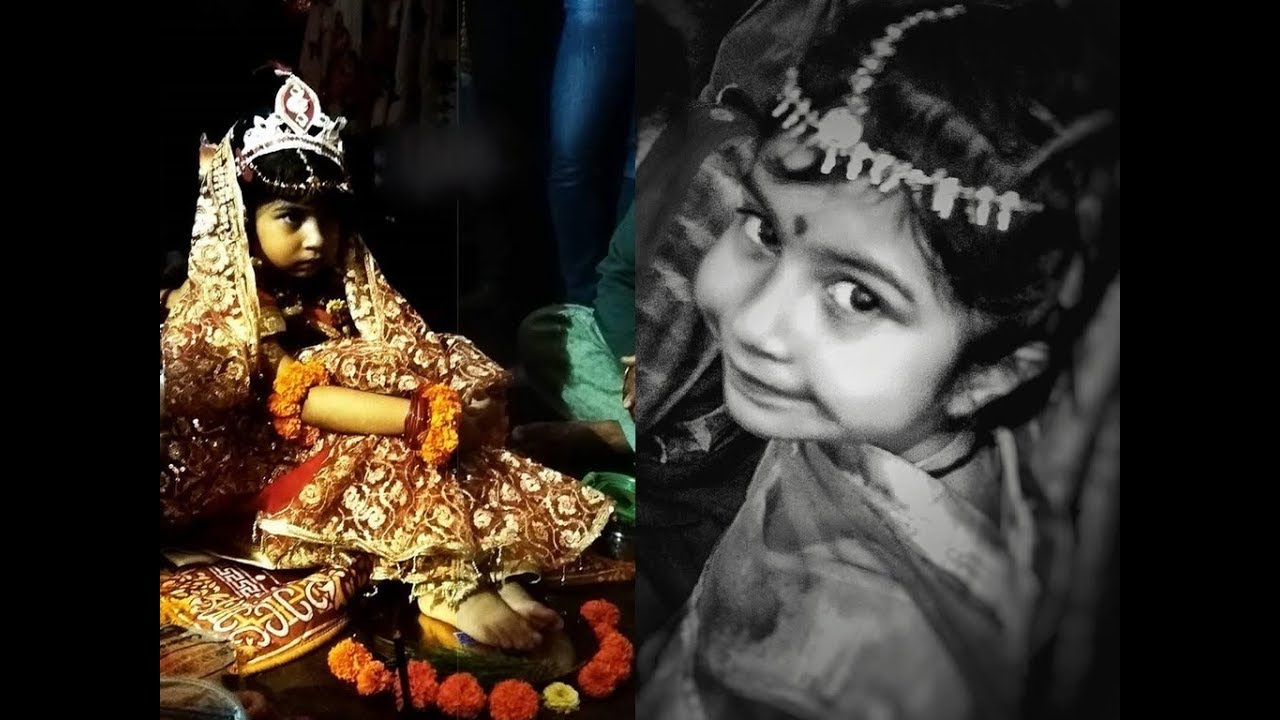 Kumari puja in Kamakhya temple (day 9 of Chaitra Navaratri- Mar 25, 2018)