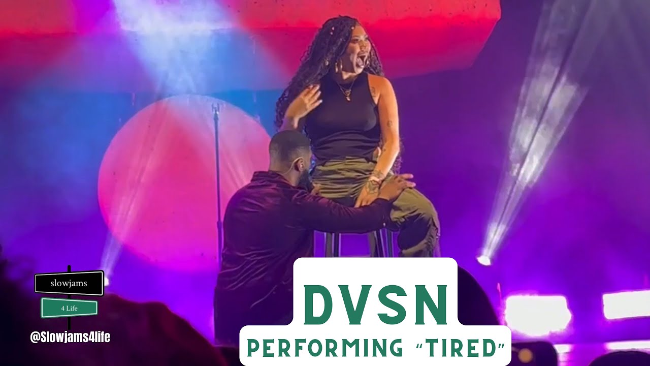 Dvsn performs “Tired” at The Novo | Working On My Karma Tour | Los Angeles | March 14, 2023