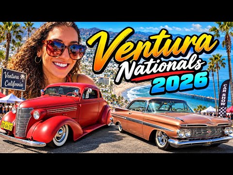 The BEST Hot Rod & Custom Car Show In California – Ventura Nationals 2026