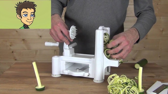 Hex Nut Vegetable Spiral Slicer - Make A Carrot Flower - ApolloBox