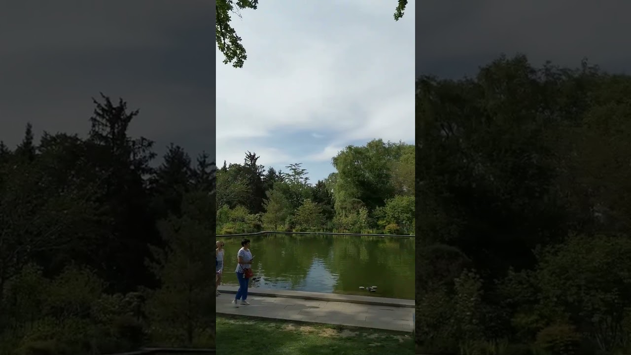 Ботаникалық бақ. Botanical garden, Almaty city. 