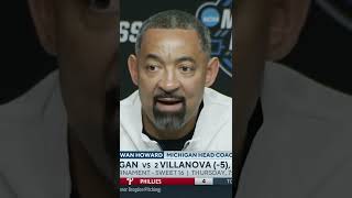 Juwan Howard and Wolverines DIALED IN ahead of Sweet 16 👀🏀 #shorts