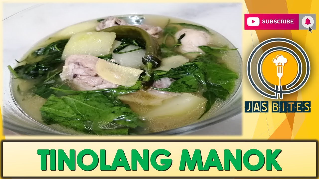 Classic Chicken Tinola | Vlog 13 - YouTube