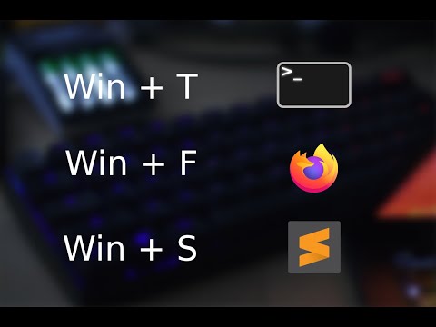 ღილაკთა კომბინაციების დამატება, Linux Mint