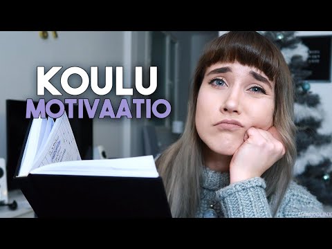 Video: Mitä teet, kun sinulla ei ole motivaatiota tehdä läksyjä?
