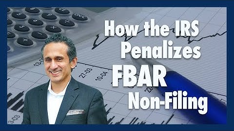 ⭐How The IRS Penalizes FBAR Late Filling ⭐ [FBAR PENALTY] ✅ FBAR Filing 💸 (US Expats Taxes)