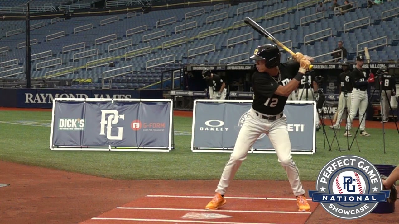 Cameron Nelson,OF,Pro5 Baseball Academy High School Class of 2023,  Swing Mechanics at 250 FPS